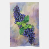 Pinot Grapes Red Wine Art Decor Kitchen Towels Theedoek (Verticaal)
