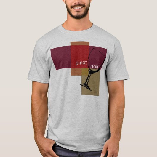 Pinot Noir T Shirt (Voorkant)