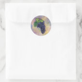 Pinot Noir Wine Grapes Sticker (Tas)
