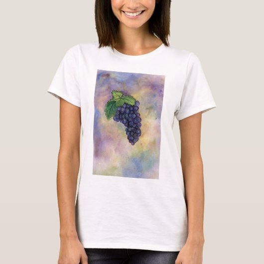 Pinot Noir Wine Grapes T-shirt (Voorkant)