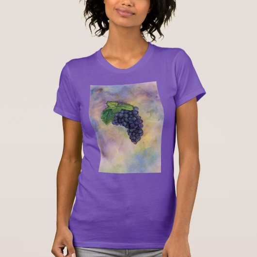 Pinot Noir Wine Grapes T-shirt (Voorkant)