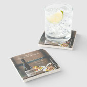 Pinot Noir Wine Pairing/Mastering the Kitchen Stenen Onderzetter (Zijkant)