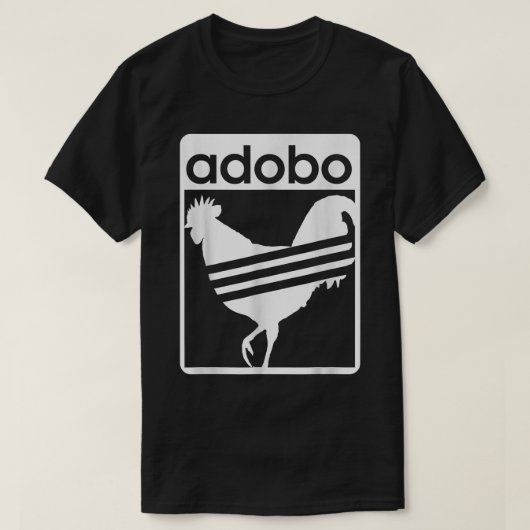 Pinoy Chicken Adobo grappige Filipino T-shirt (Design voorkant)