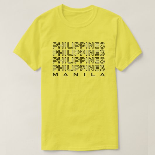 Pinoy Design "Philippines Pattern" T-shirt (Design voorkant)