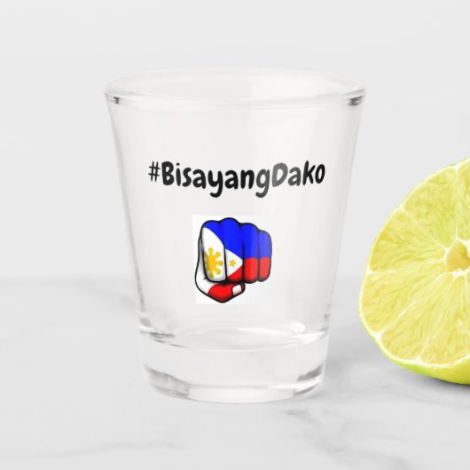 Pinoy Fist Pump Shot glas (Voorkant)