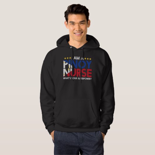 Pinoy Nurse Hoodie (Voorkant volledig)