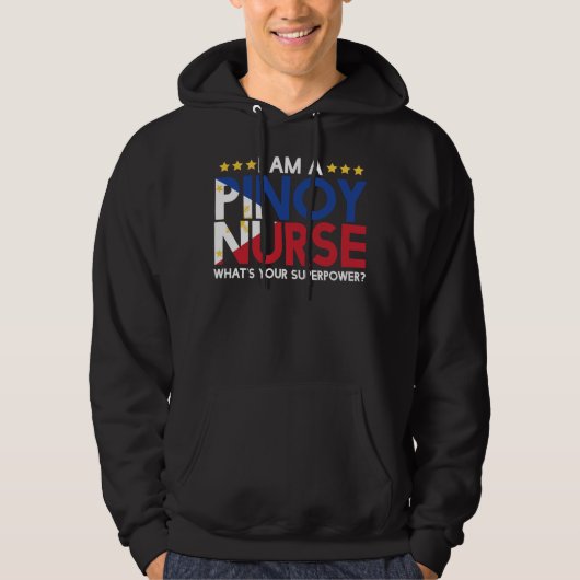 Pinoy Nurse Hoodie (Voorkant)