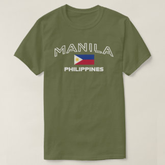 Pinoy ontwerpt "MANILA" T-shirt