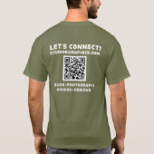 Pinoy ontwerpt "MANILA" T-shirt (Achterkant)