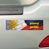 pinoy pride bumpersticker (Op auto)