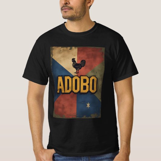 Pinoy Pride Chicken Adobo T-shirt - Filipijns (Voorkant)