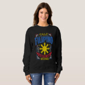 Pinoy Pride Shirt Half Filippino is beter dan Phil (Voorkant volledig)