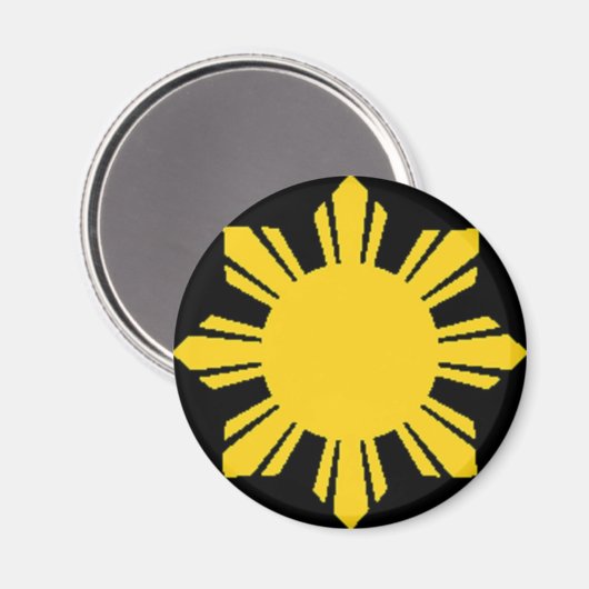 Pinoy Sun Magneet (Voorkant / Achterkant)