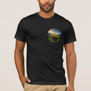 Pinoy trots: Land van goud en groen T-shirt