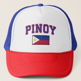 PinoyDesigns Pinoy Tagalog Filipijnen Trucker Hoed Pet