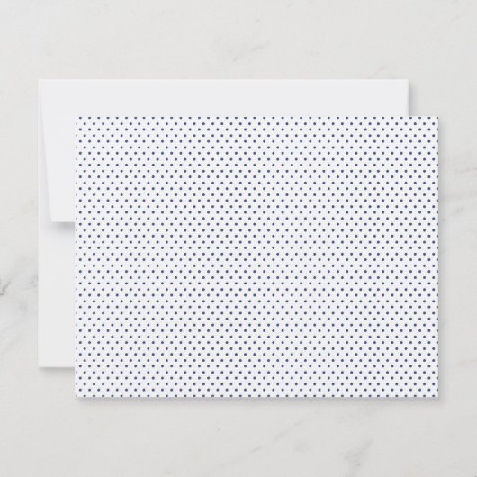 Pinpoint Polka Dots Save the Date (Achterkant)