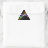 Pinpoint Rainbow Gay Pride LGBT Triangle Sticker (Tas)