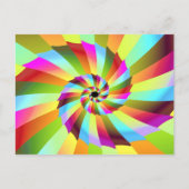 Pinrad 6 Fine Fractal Art Briefkaart (Voorkant)