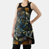 Pinrad Abstract Art Apron Schort (Insitu)