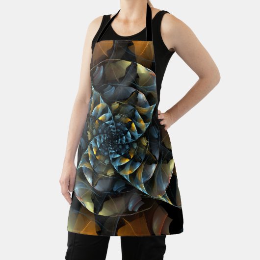 Pinrad Abstract Art Apron Schort (Insitu)