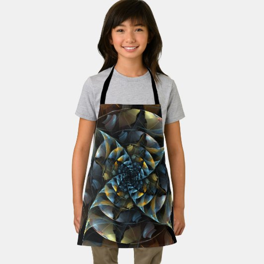Pinrad Abstract Art Apron Schort (Insitu)
