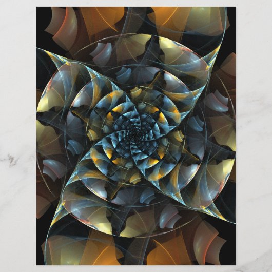 Pinrad Abstract Art Flyer (Voorkant)