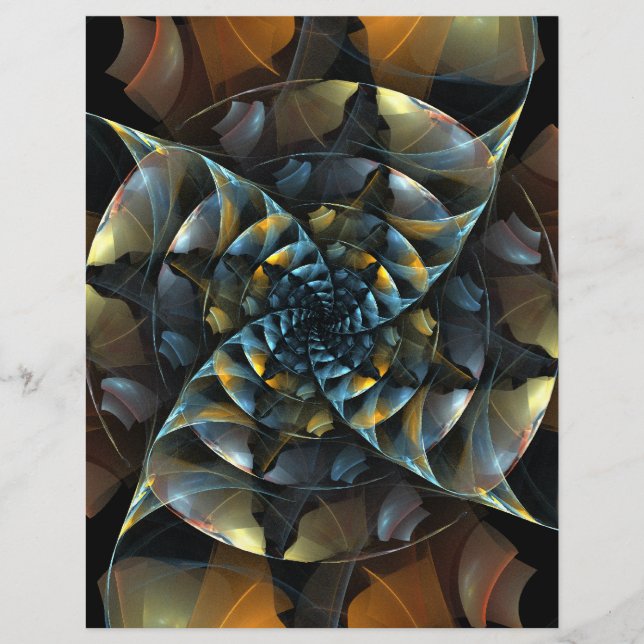 Pinrad Abstract Art Letterhead (Voorkant)