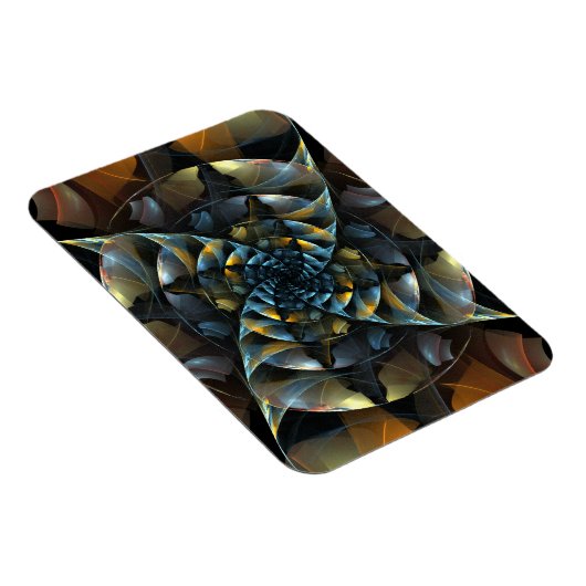 Pinrad Abstract art Premium Magnet Magneet (Rechterzijde)