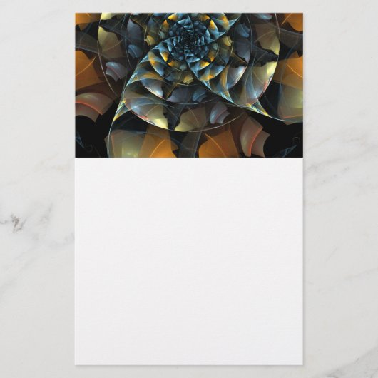 Pinrad Abstract kunstwerk Briefpapier (Voorkant)