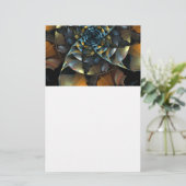 Pinrad Abstract kunstwerk Briefpapier (Staand voorkant)