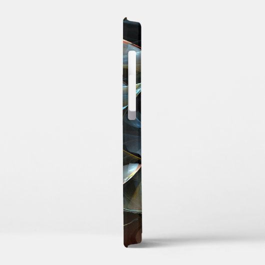Pinrad Abstracte kunst Case-Mate iPhone Case (Achterkant / Links)