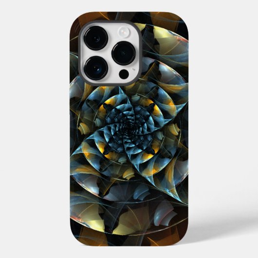 Pinrad Abstracte kunst Case-Mate iPhone Case (Achterkant)