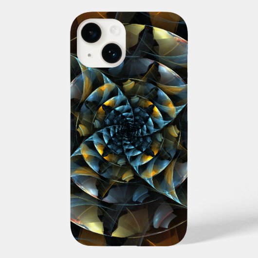 Pinrad Abstracte kunst Case-Mate iPhone Case (Achterkant)