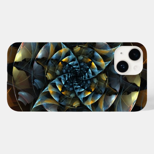 Pinrad Abstracte kunst Case-Mate iPhone Case (Achterkant (horizontaal))