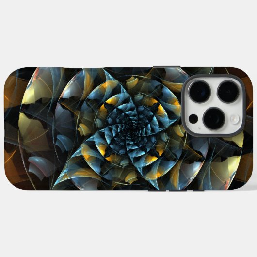 Pinrad Abstracte kunst Case-Mate iPhone Case (Achterkant (horizontaal))