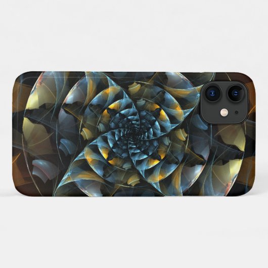 Pinrad Abstracte kunst Case-Mate iPhone Case (Achterkant (horizontaal))