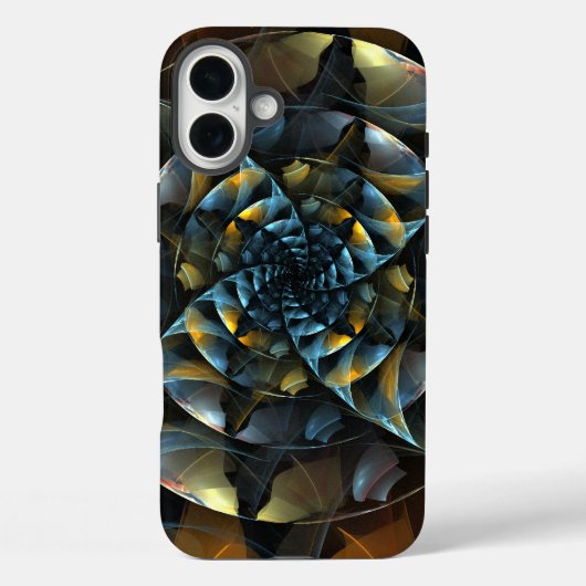 Pinrad Abstracte kunst Case-Mate iPhone Case (Achterkant)