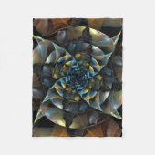 Pinrad Abstracte kunst Fleece Deken (Voorkant)