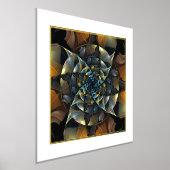 Pinrad Abstracte kunst Folie Afdrukken (Laagn)