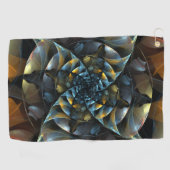 Pinrad Abstracte kunst Golfhanddoek (Horizontaal)