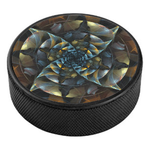 Pinrad Abstracte kunst Hockey Puck