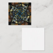 Pinrad Abstracte kunst Informatiekaartje (Voorkant / Achterkant)