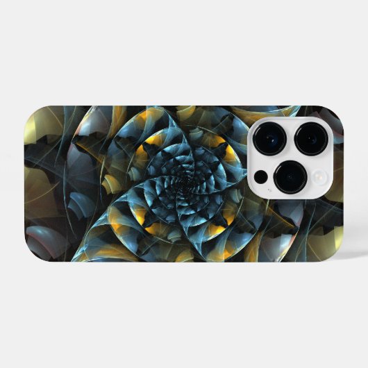 Pinrad Abstracte kunst iPhone Hoesje (Achterkant horizontaal)