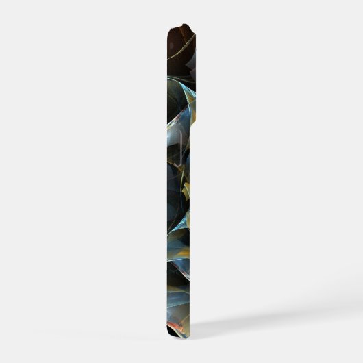 Pinrad Abstracte kunst iPhone Hoesje (Rechterkant)