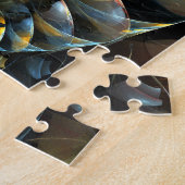 Pinrad Abstracte kunst Legpuzzel (Zijkant)