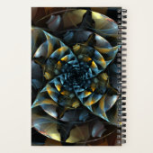 Pinrad Abstracte kunst Notitieboek (Achterkant)
