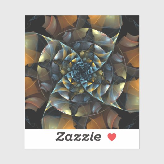 Pinrad Abstracte kunst Sticker (Vel)