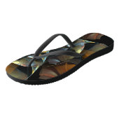 Pinrad Abstracte kunst Teenslippers (Schuin)