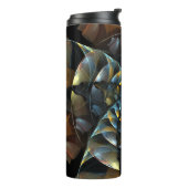 Pinrad Abstracte kunst Thermosbeker (Gedraaid links)