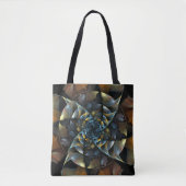 Pinrad Abstracte kunst Tote Bag (Voorkant)